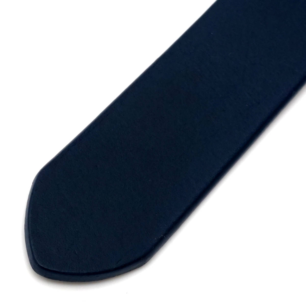 COULEUR レザー リングベルト ネイビー ブルー クルール 本革 皮革の画像4