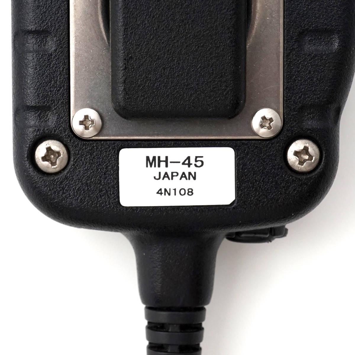 VERTEX STANDARD MH-45 remote speaker Mike YAESU Yaesu wireless bar Tec s standard MOTOROLA Motorola business use waterproof police 
