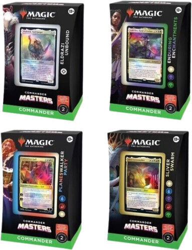 ヤフオク! - MTG 統率者マスターズ 英語版統率者デッキ 全四種セット...