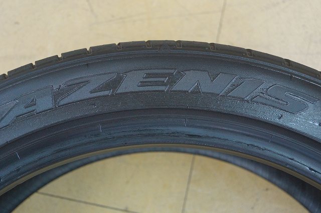 送料無料 225/45R19 225/45-19 FALKEN ファルケン アゼニス FK510 21年 1本 スペア 応急_画像3