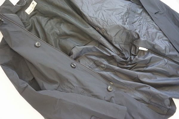 【即決】Stanley Blacker スタンリーブラッカー メンズ ジャケット コート タグ付き ポリエステル ネイビー系 サイズ:L 日本製 【833251】_画像6