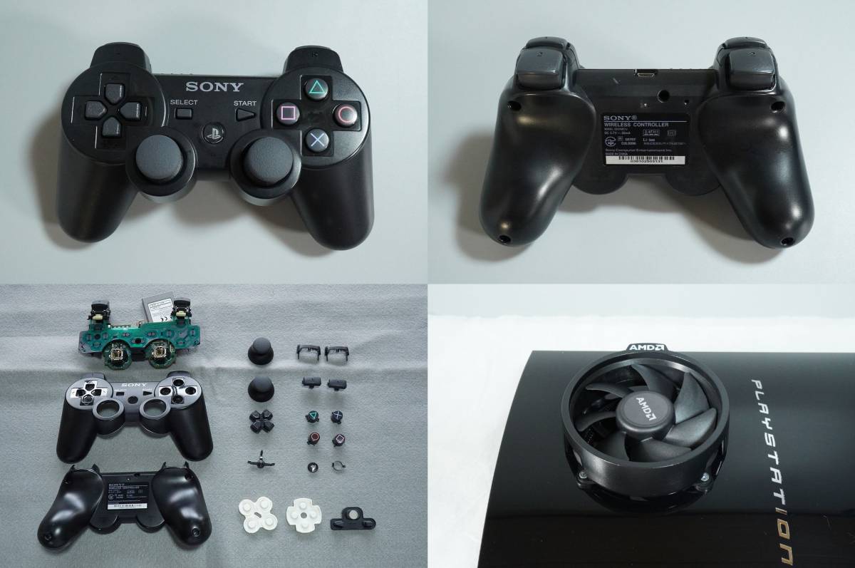 完全洗浄OH済】【ryzenCPU用ファン搭載YLOD対策済】PS3 本体初期型