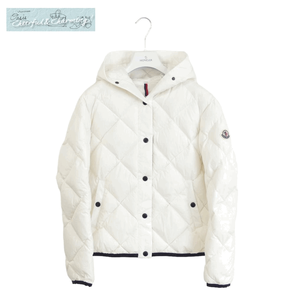 オリジナル ARVOUIN ダウンジャケット MONCLER 未使用 新作 0 国内購入品 '23年商品 ホワイト ダウンジャケット オリジナル ARVOUIN ダウンジャケット MONCLER 未使用 新作 0 国内購入品 '23年商品 ホワイト ダウンジャケット
