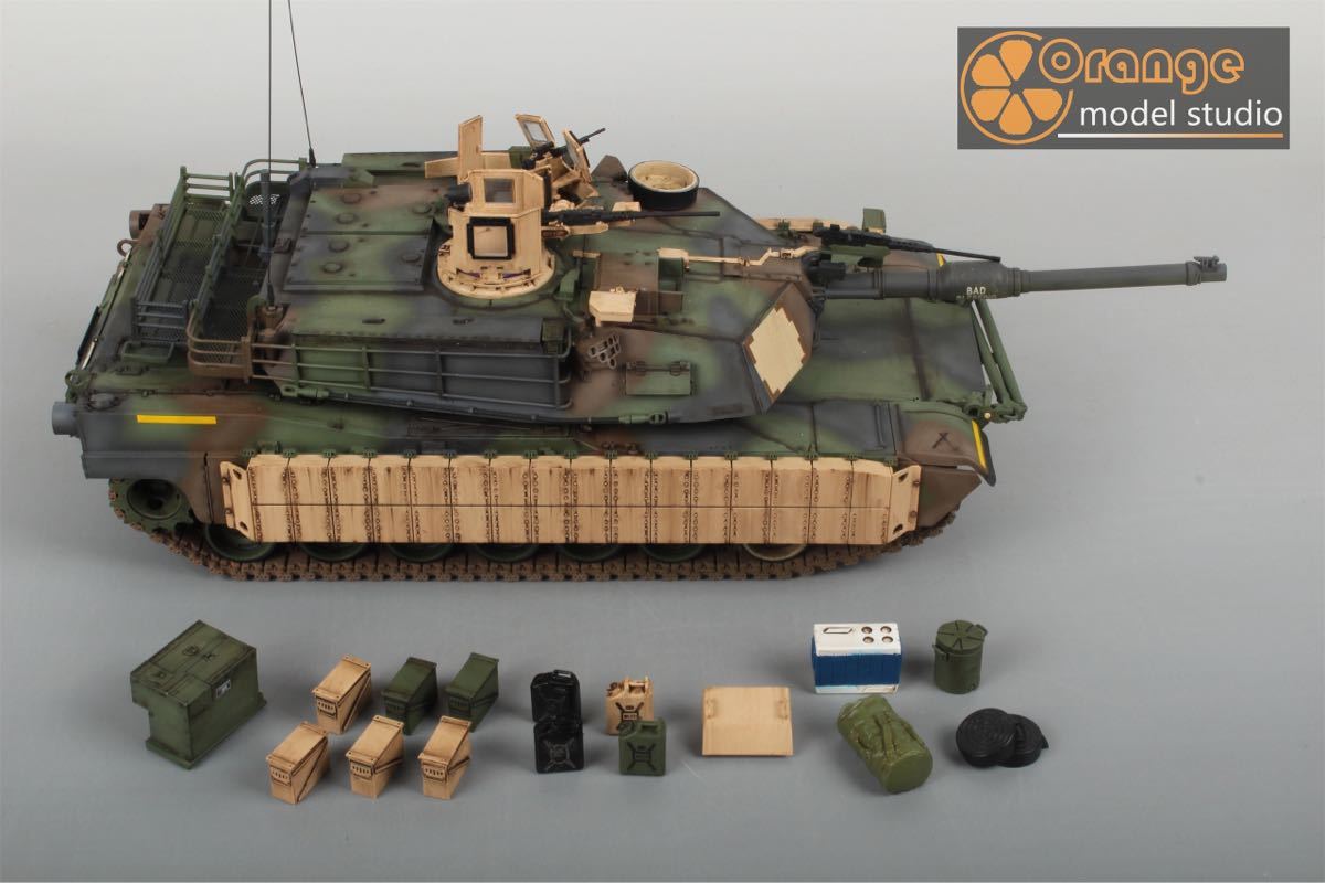 No-480 1/35 M1A2 TUSKI 主戦タンク 軍用戦車 プラモデル 完成品