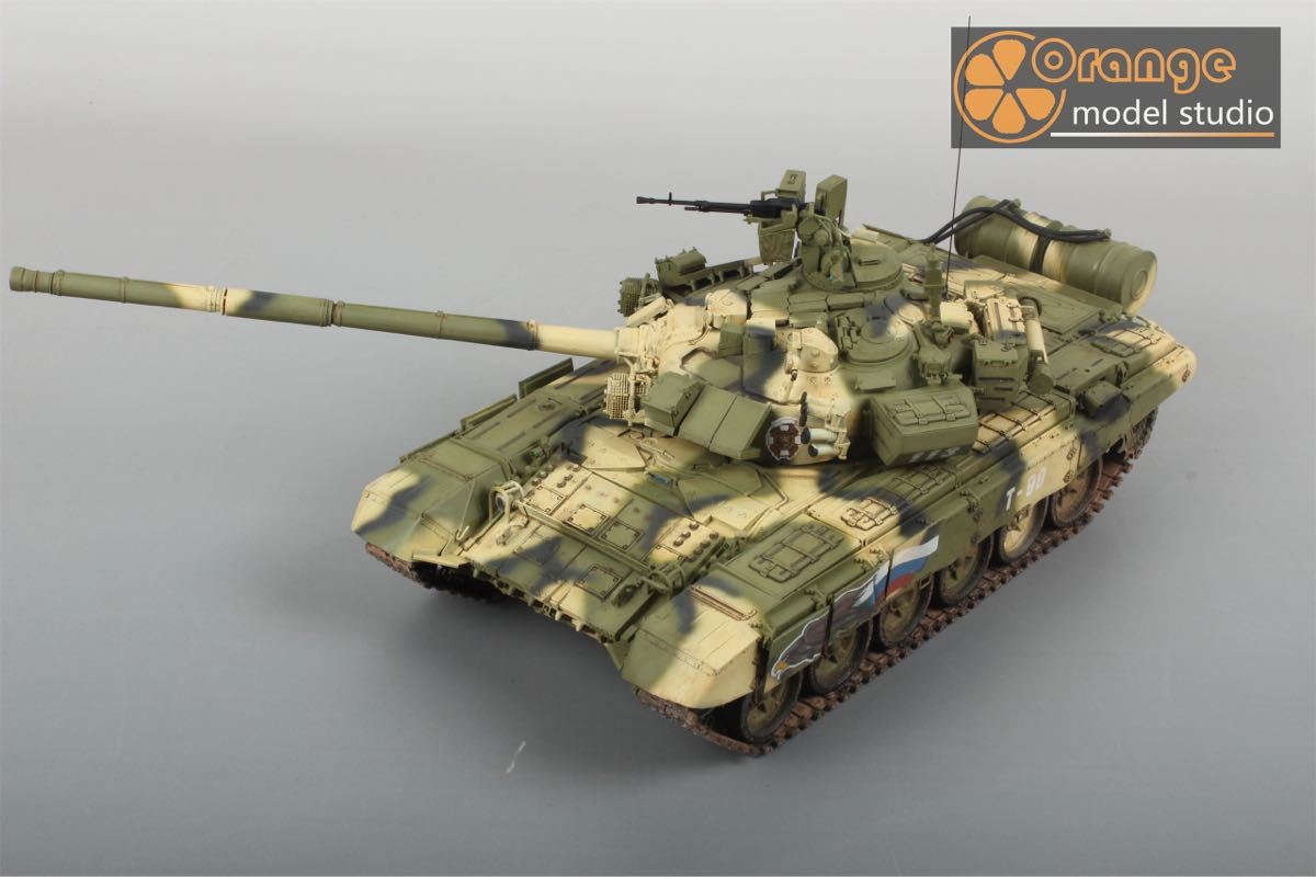 No-482 1/35 Russia army T-90A. war tanker army for tank plastic model final product 