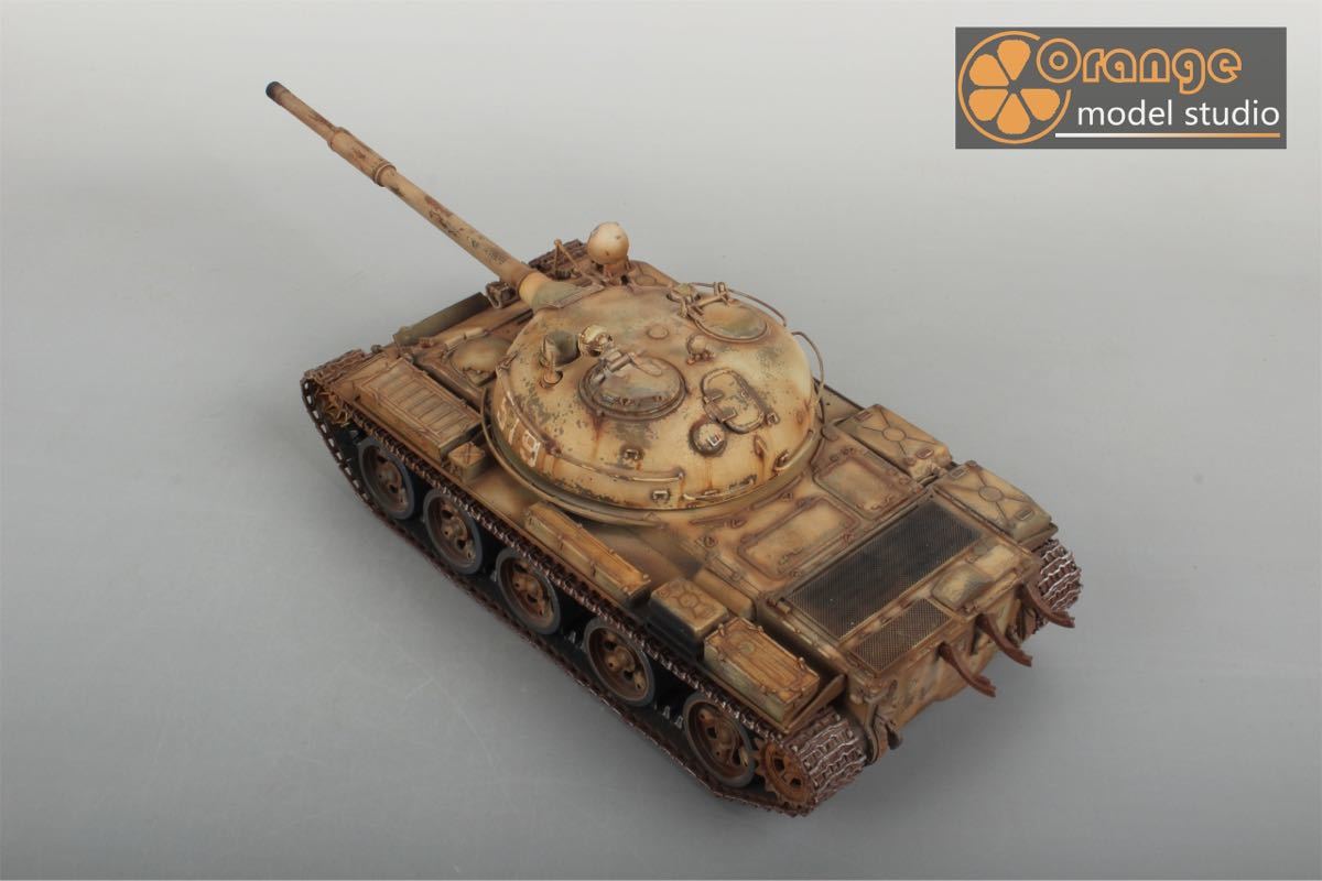 No-487 1/35 Russia army T-62 army for tanker army for tank plastic model final product 