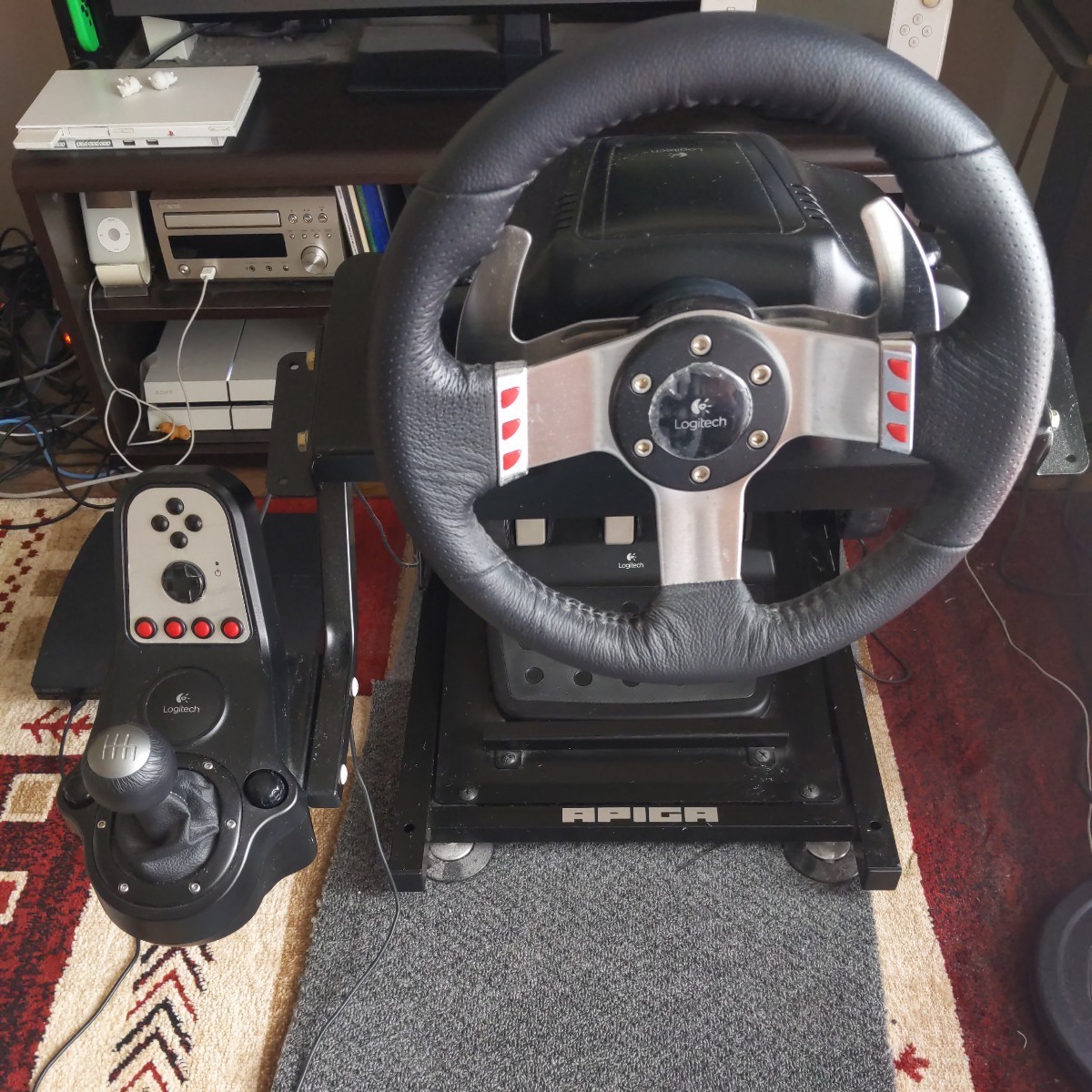 ロジクール G27 ステアリングコントローラー動作確認済 ハンコン