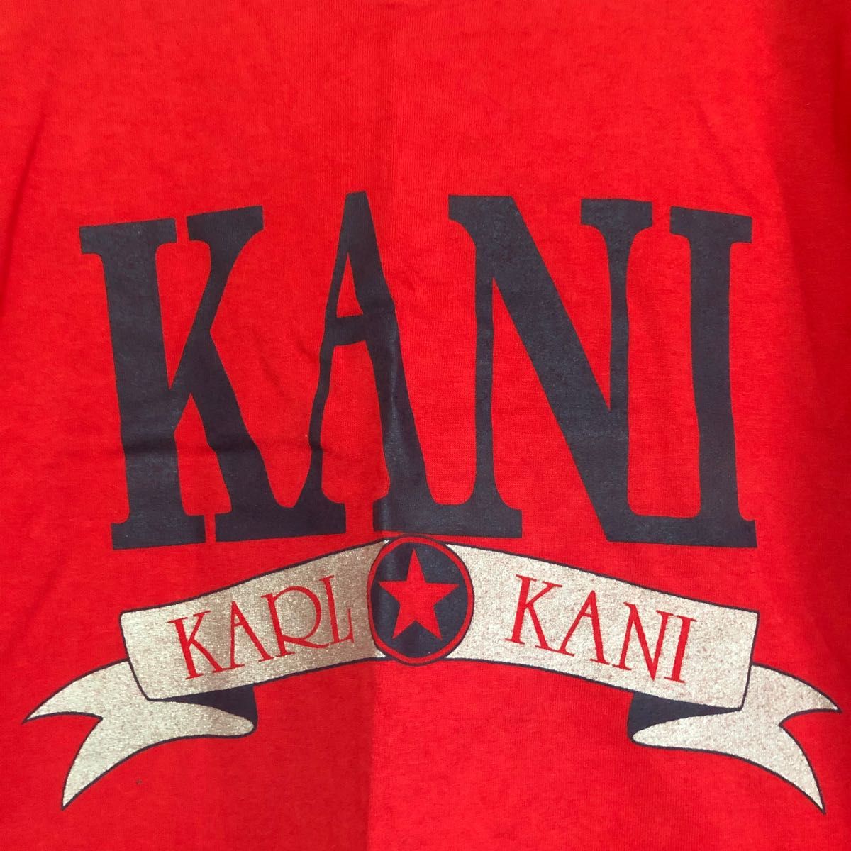 公式通販ショップ 美品 レア Karl Kani カールカナイ 半袖Tシャツ ロゴ