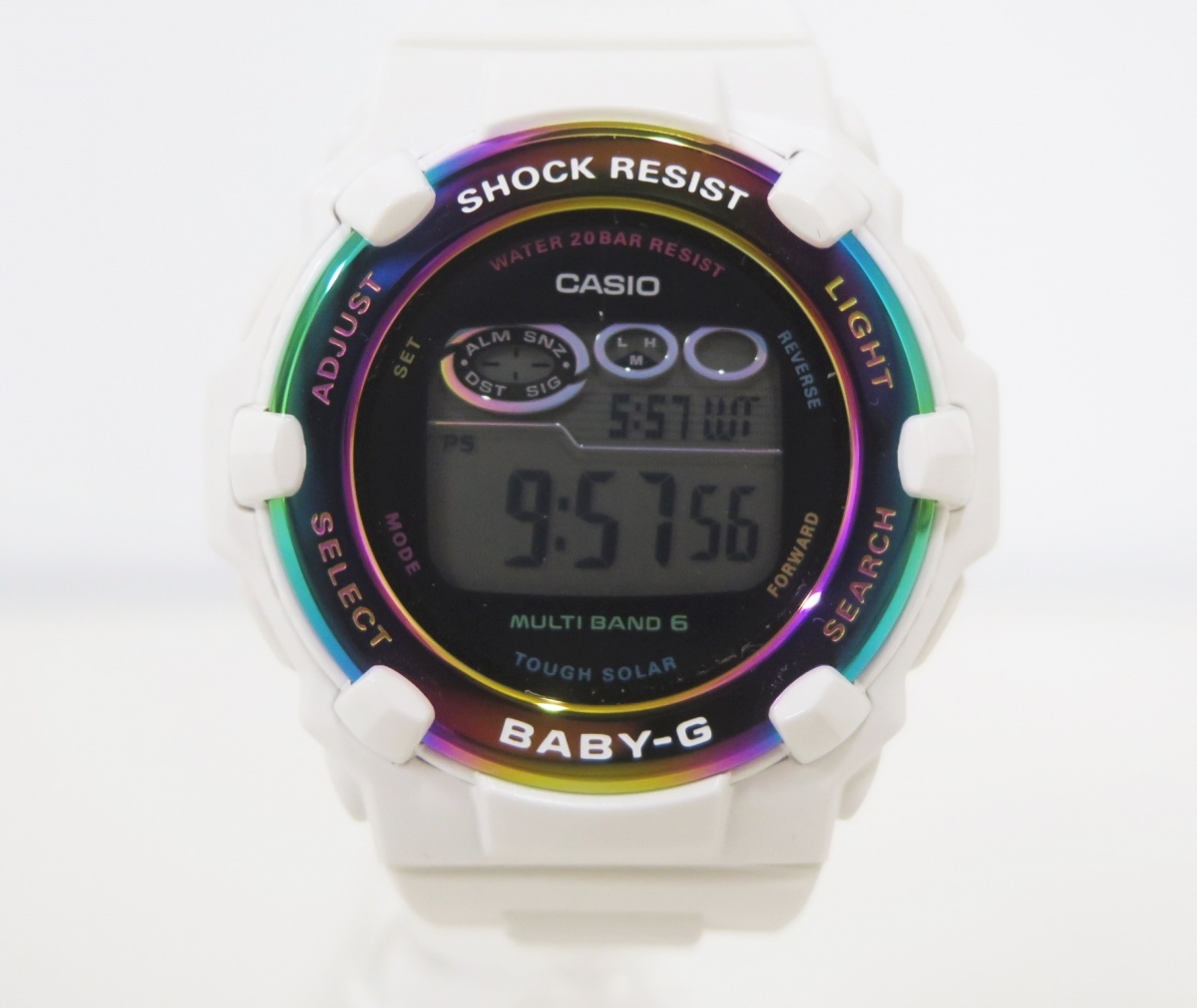 直送商品 ベビージー BABY-G BGR-3000UK-7JR ソーラー電波腕時計 美品