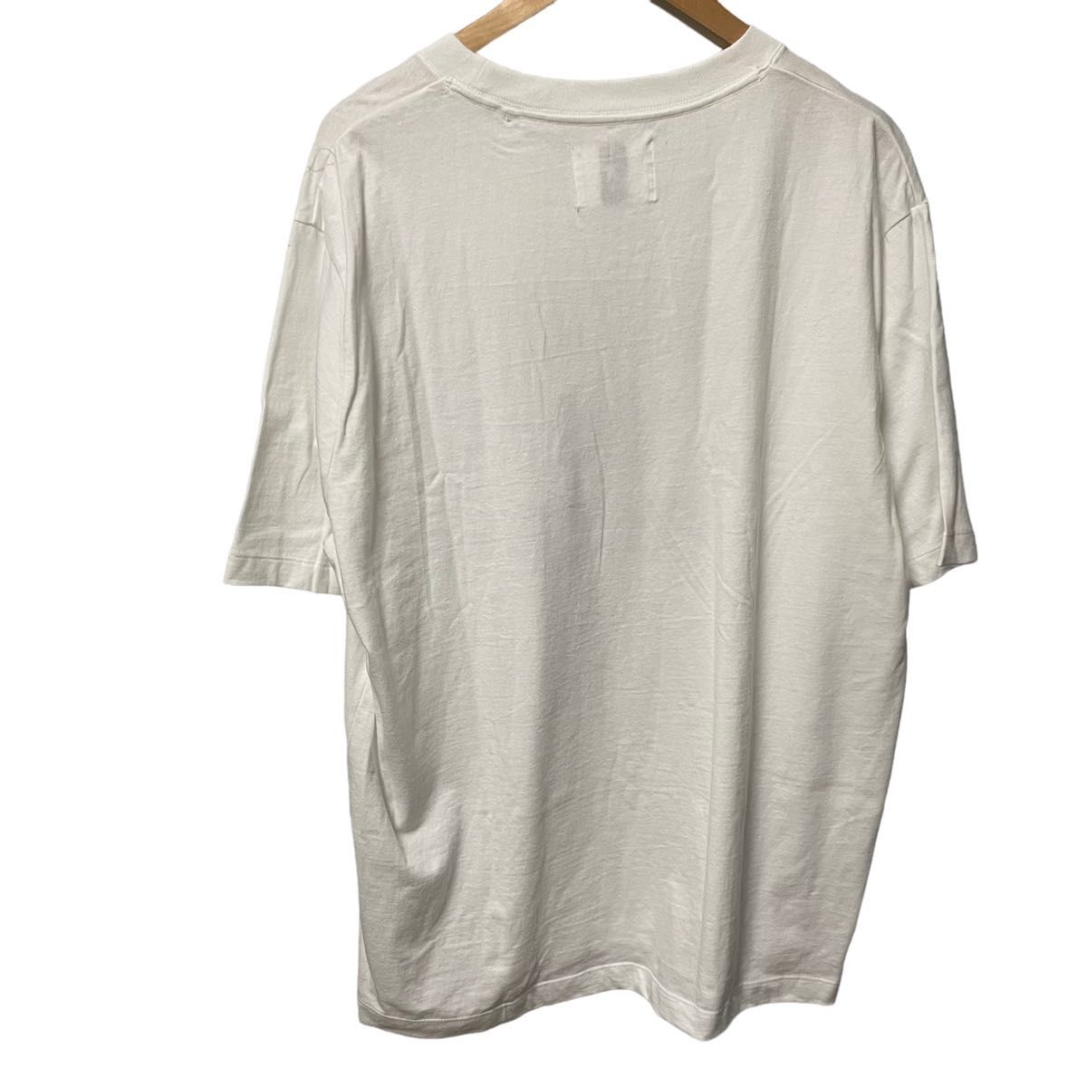 【新品】タグ付き　カンゴール  kangol 半袖tシャツ　白tシャツ　ホワイト　オーバーサイズ　プルオーバー   ゆったり　