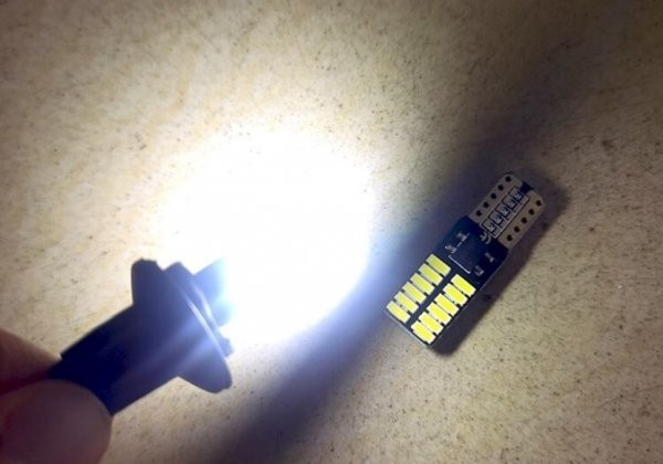 超爆光！RC1/2 オデッセイ 純正LED車 T10 LED ルームランプ ナンバー灯 バックランプ 10点セット ホワイト /45/8_画像6