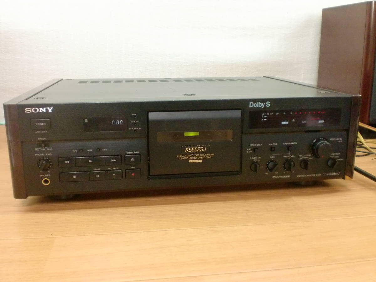 憧れの ソニー SONY TC-K555ESJ NR搭載 ドルビーS カセットデッキ 3