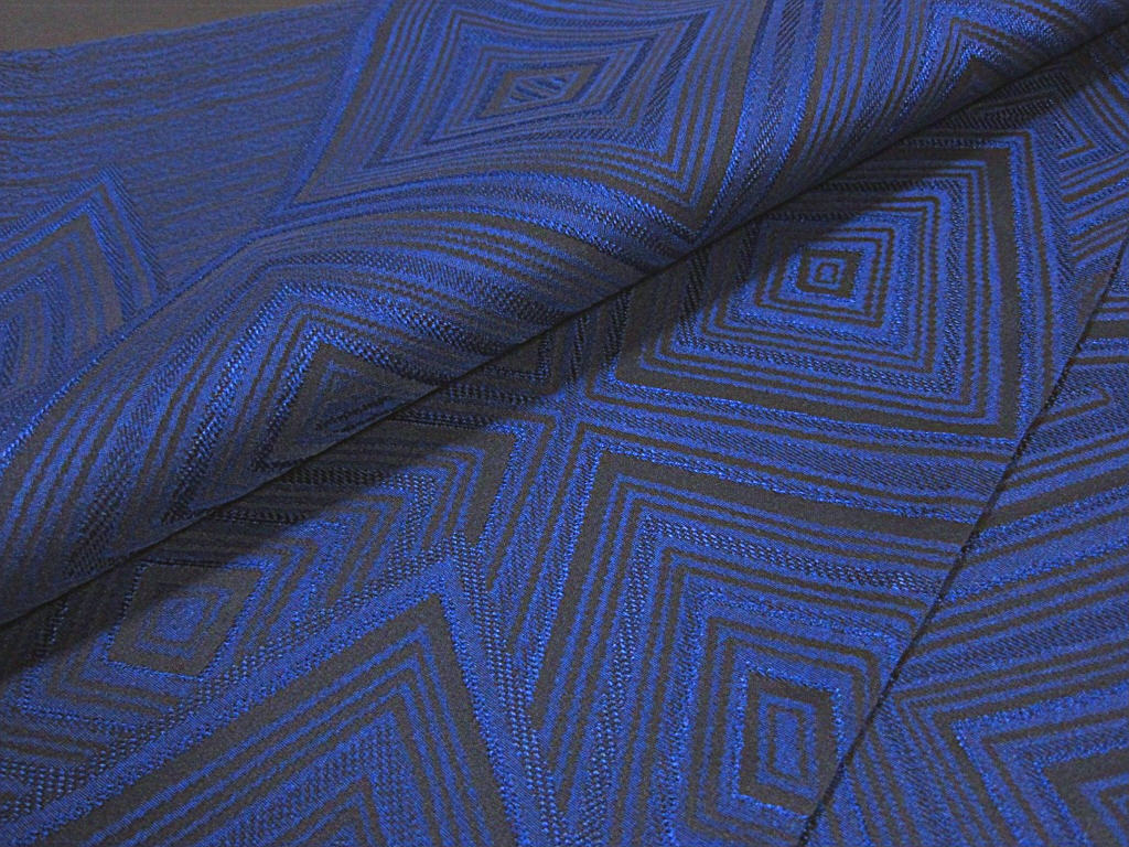  new goods [... on ] silk . after crepe-de-chine manner through silk crepe . ground . entering .. fine pattern men's single . kimono ②