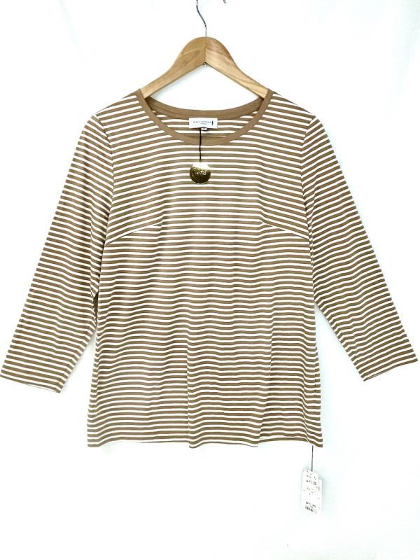 【2022 新作】 【A081】 サイズ44 Tシャツ ロンT カットソー 長袖 ボーダー MACKINTOSH/マッキントッシュ タグ付き 未使用/保管品 女性用 【2022 新作】 【A081】 サイズ44 Tシャツ ロンT カットソー 長袖 ボーダー MACKINTOSH/マッキントッシュ タグ付き 未使用/保管品 女性用