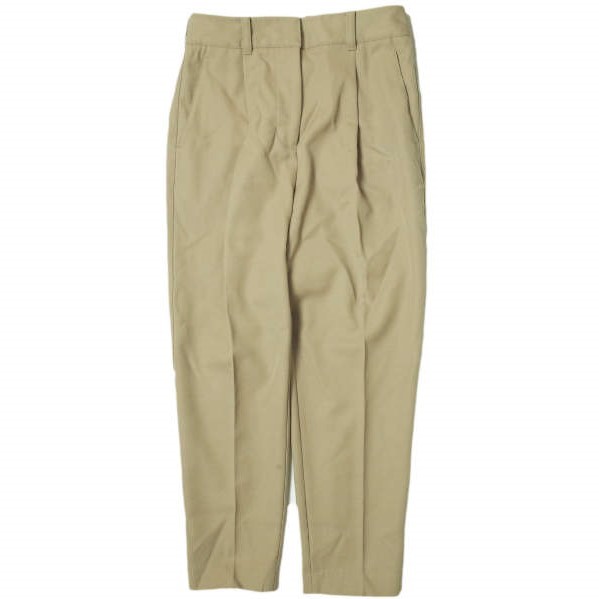 3.1 Phillip Lims Lee one Philip rim wool gyaba Gin 1 tuck tapered pants 0 beige bottoms lm2651