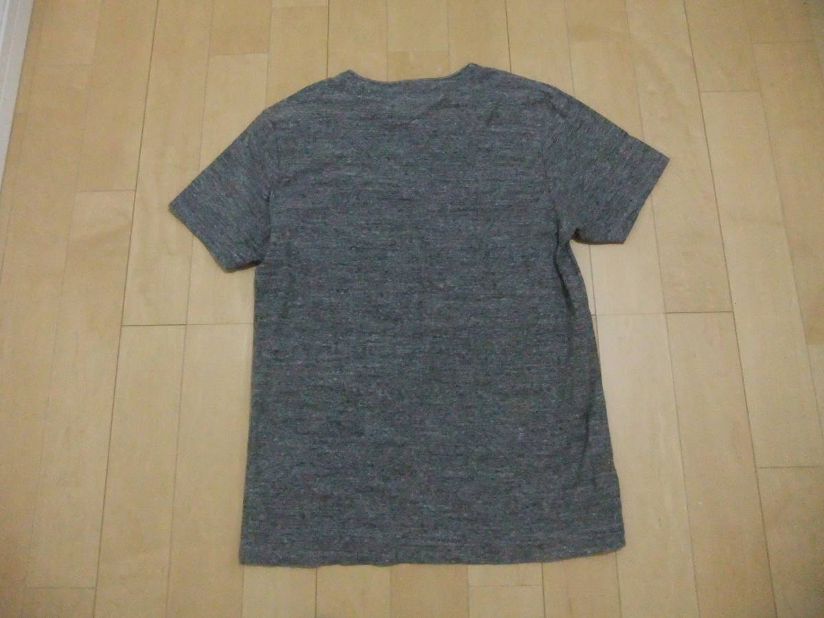 サイズXL 日本製 ポールスミス RED EAR MADE IN JAPAN 100%cotton 霜降りグレー_画像5