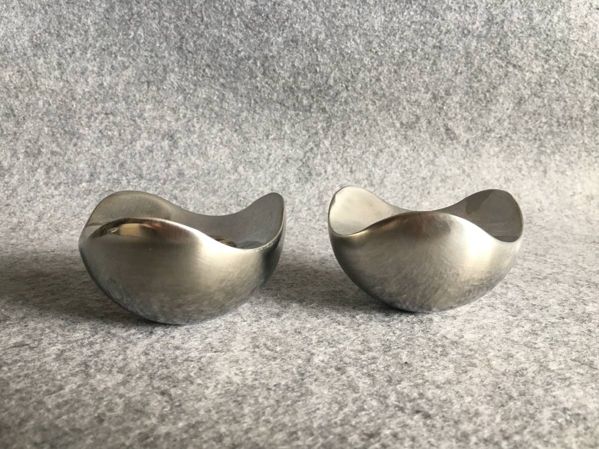 送料込 即決 ジョージジェンセン GEOGE JENSEN キャンドルスタンド 2点