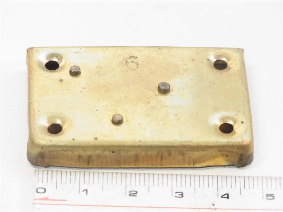 送料無料 昭和レトロ ヤマイチ 真鍮製２個 鍵 面打ち高等錠 ５０㎜ ロッカー 引き出し錠 真鍮 鍵 ロック 未使用品