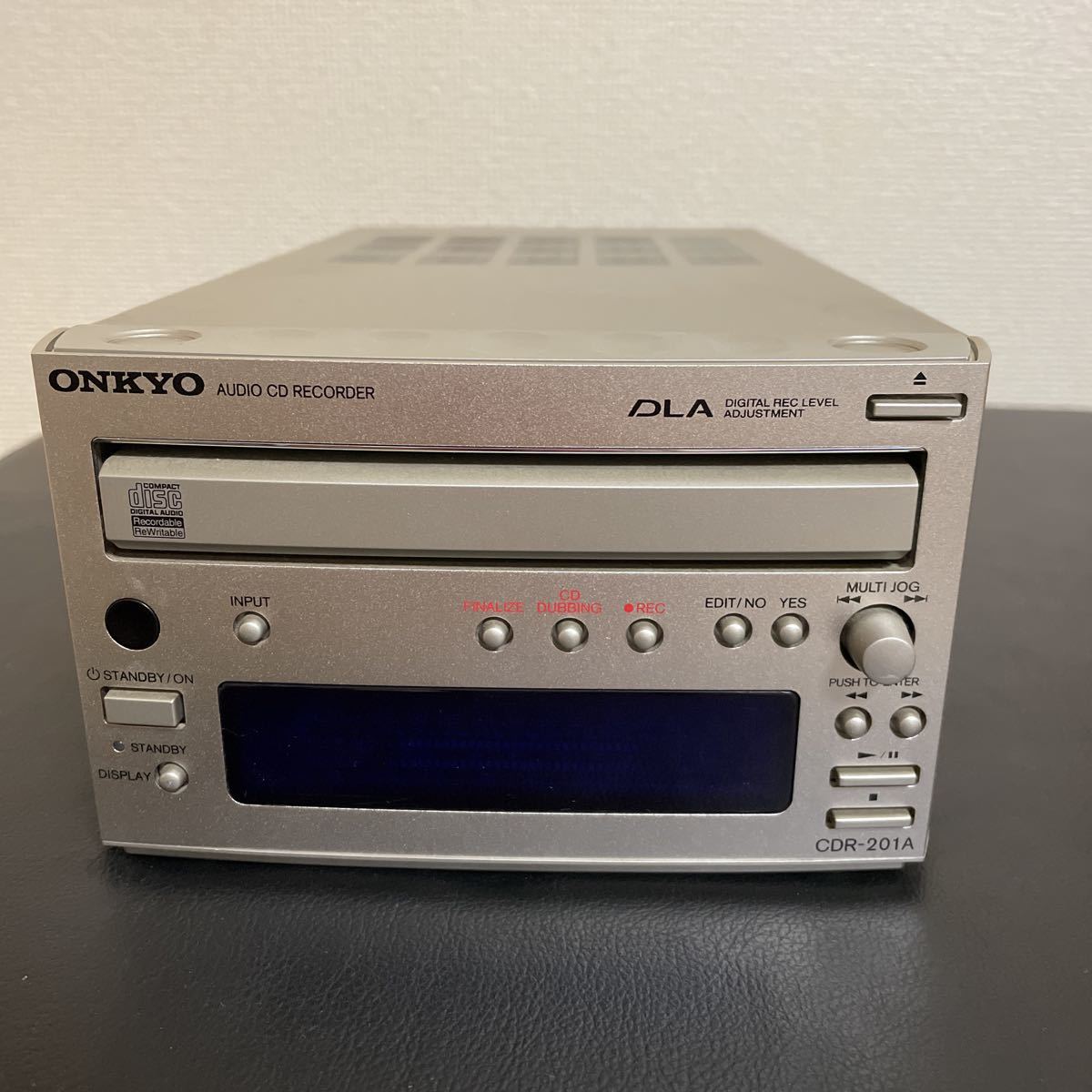 ONKYO INTEC オーディオCDレコーダー　CDR-201A リモコン・取扱説明書有り