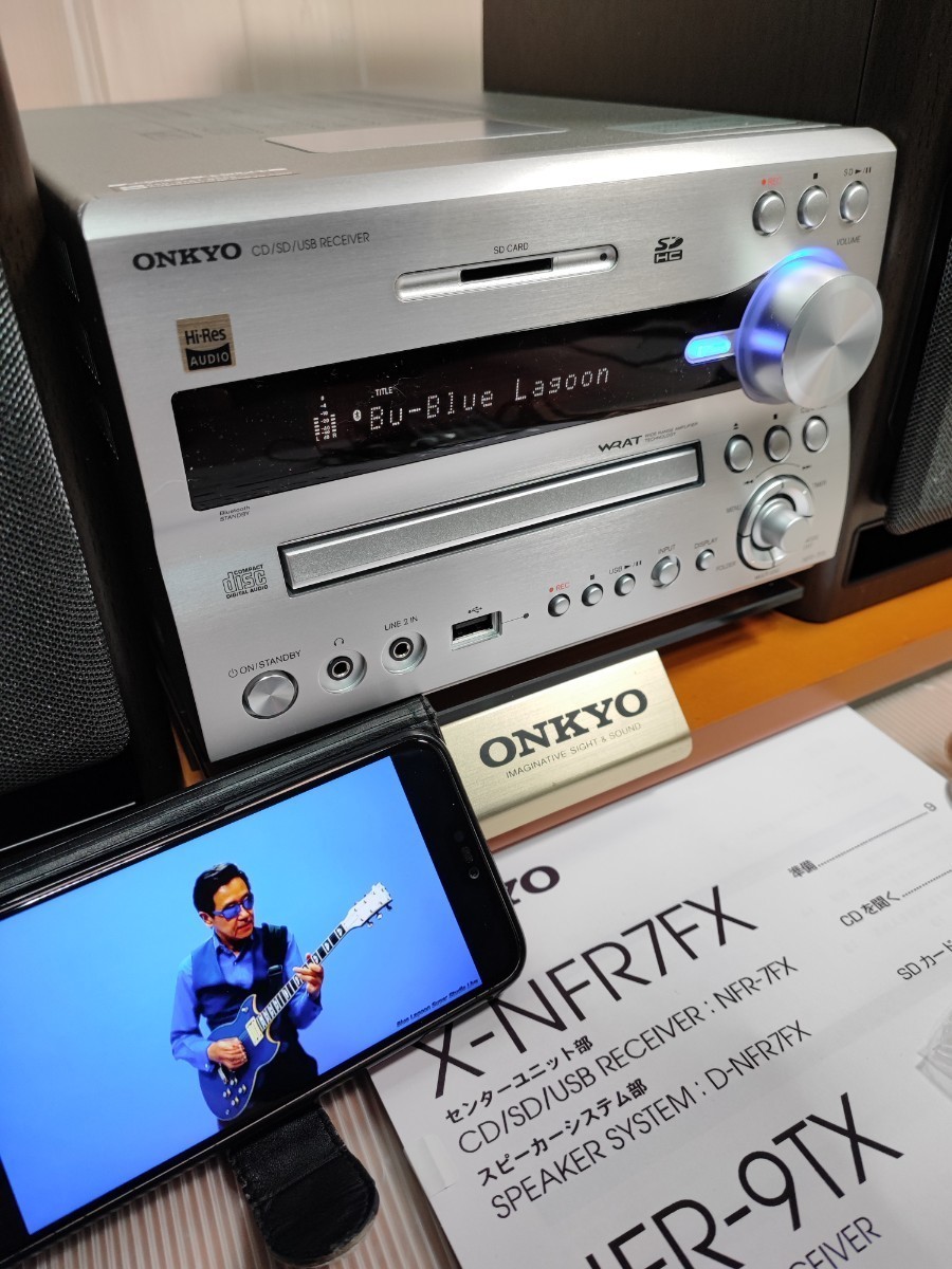 〓ONKYO X-NFR7FX(D) CD/SD/USBレシーバー☆新品に近い-