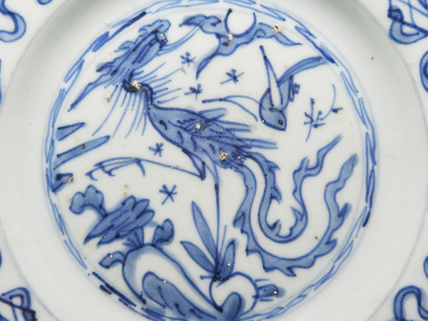 多寶屋】XD216□大明成化年制款闘彩荷塘荷花紋大碗珍品高さ7.5cm