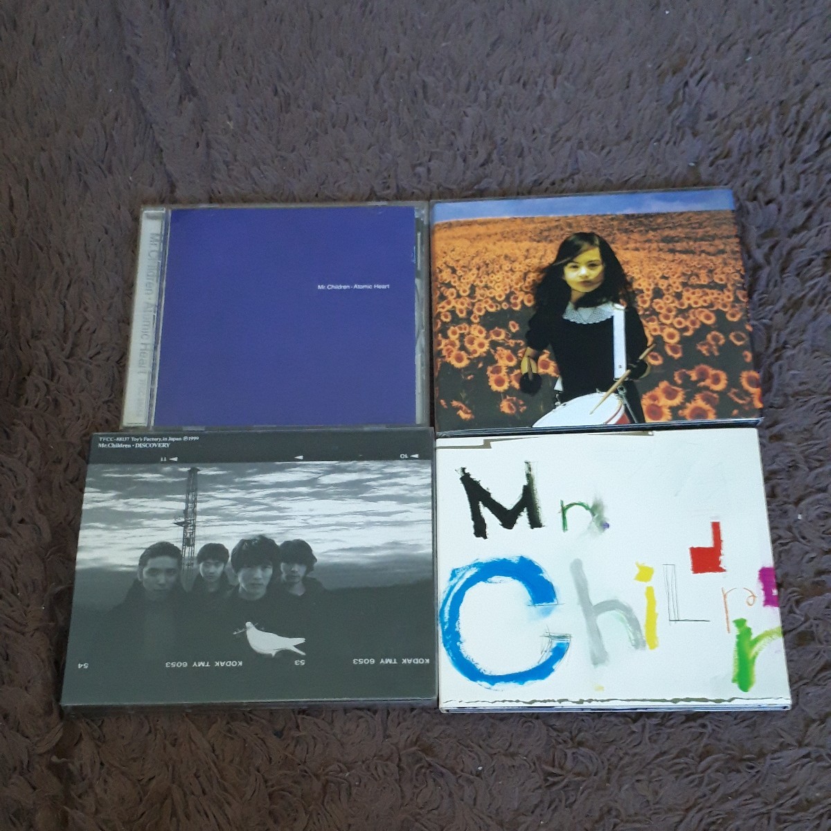 Mr.Children Atomic Heart BOLERO DISCOVERY シフクノオト アルバム CD 4枚 セット ミスチル_画像1