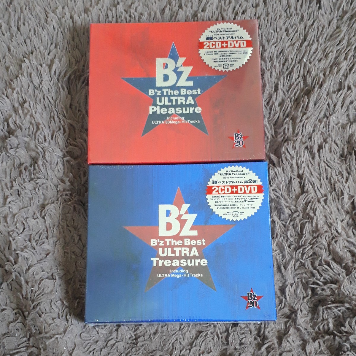 JChere雅虎拍卖代购商品：B'z The Best ULTRA Pleasure 2CD+DVD