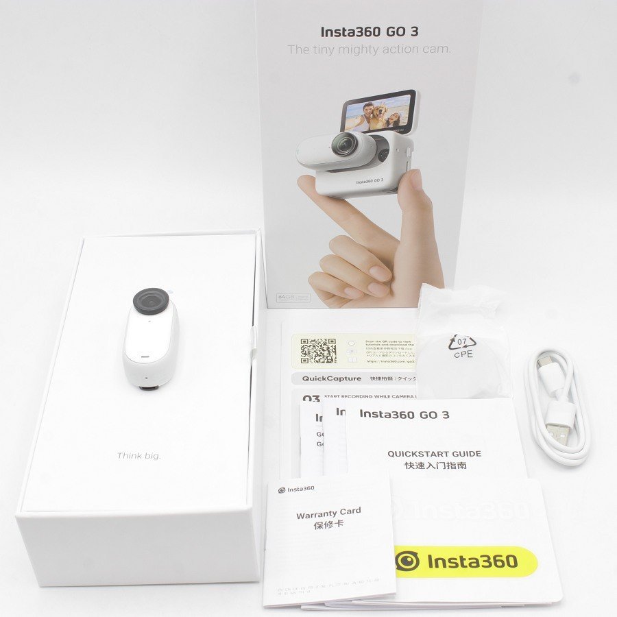 ヤフオク! - 【新品】Insta360 GO 3 64GB CINSAB...