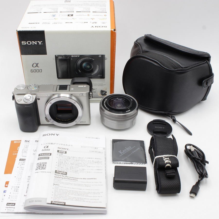 世界の α6000 SONY ILCE-6000L 本体 ソニー ミラーレス一眼カメラ