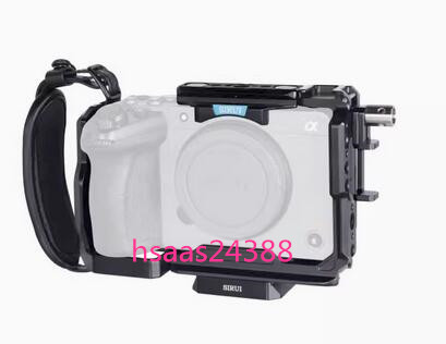 SIRUI SC-FX3/30 フルカメラケージ Sony FX3/FX30用 オリジナルXLRハンドル対応 HDMIケーブルクランプ付き 1/4インチ-20ネジ穴 ARRI