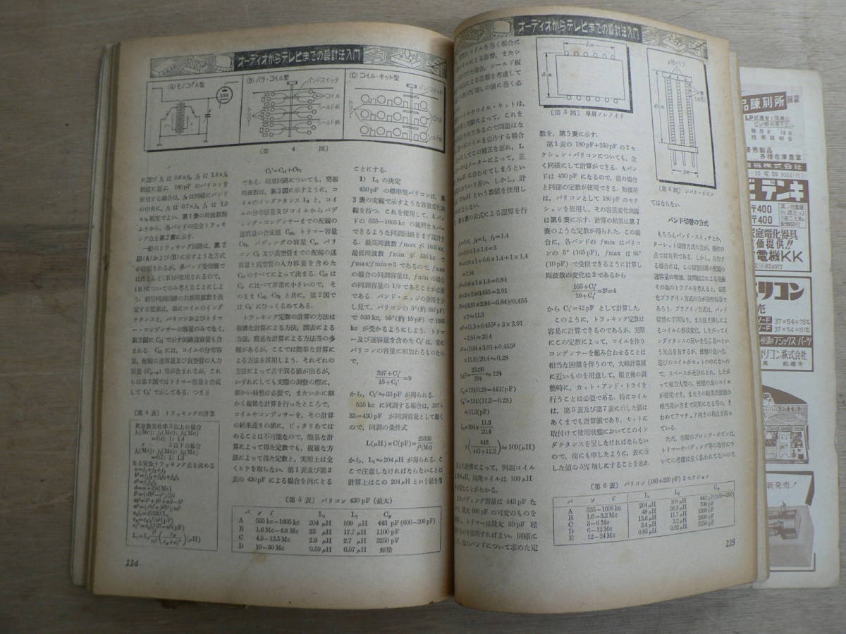 s 無線と実験 1956年3月号 誠文堂新光社 / 特集 オーディオからテレビまでの設計法入門 他_画像6