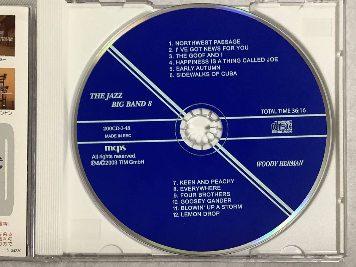 【洋楽CD】 ビッグ・パンド黄金時代8 『ウッディ・ハーマン』◇ノースウェスト・パッセージ 他 200CD-J-48/CD-16428_画像6