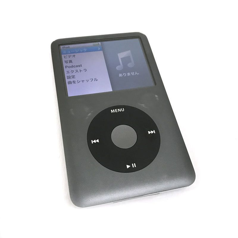 【中古】Apple MC297J/A iPod classic 160GB ブラック《ジャンク扱い》【家電】【山城店】S598