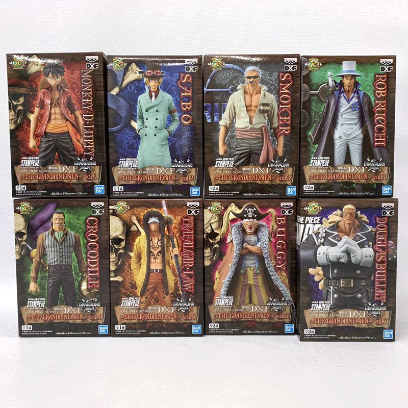 バンプレスト/BANPRESTO DXF STAMPEDE スタンピード vol.1〜7 ８種