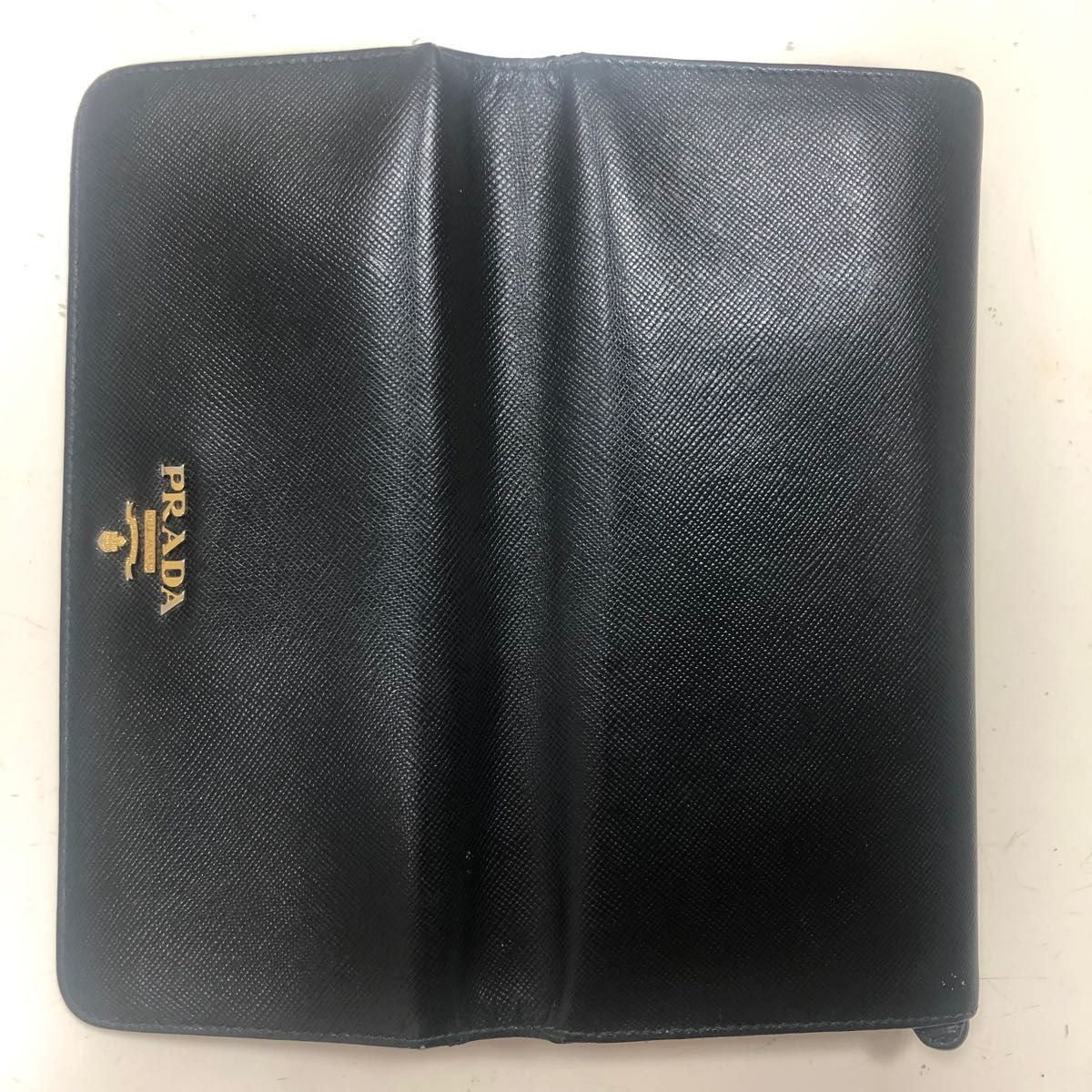 最終値下げ！PRADA(プラダ) 長財布 レザー 黒 シルバー金具 TN964-