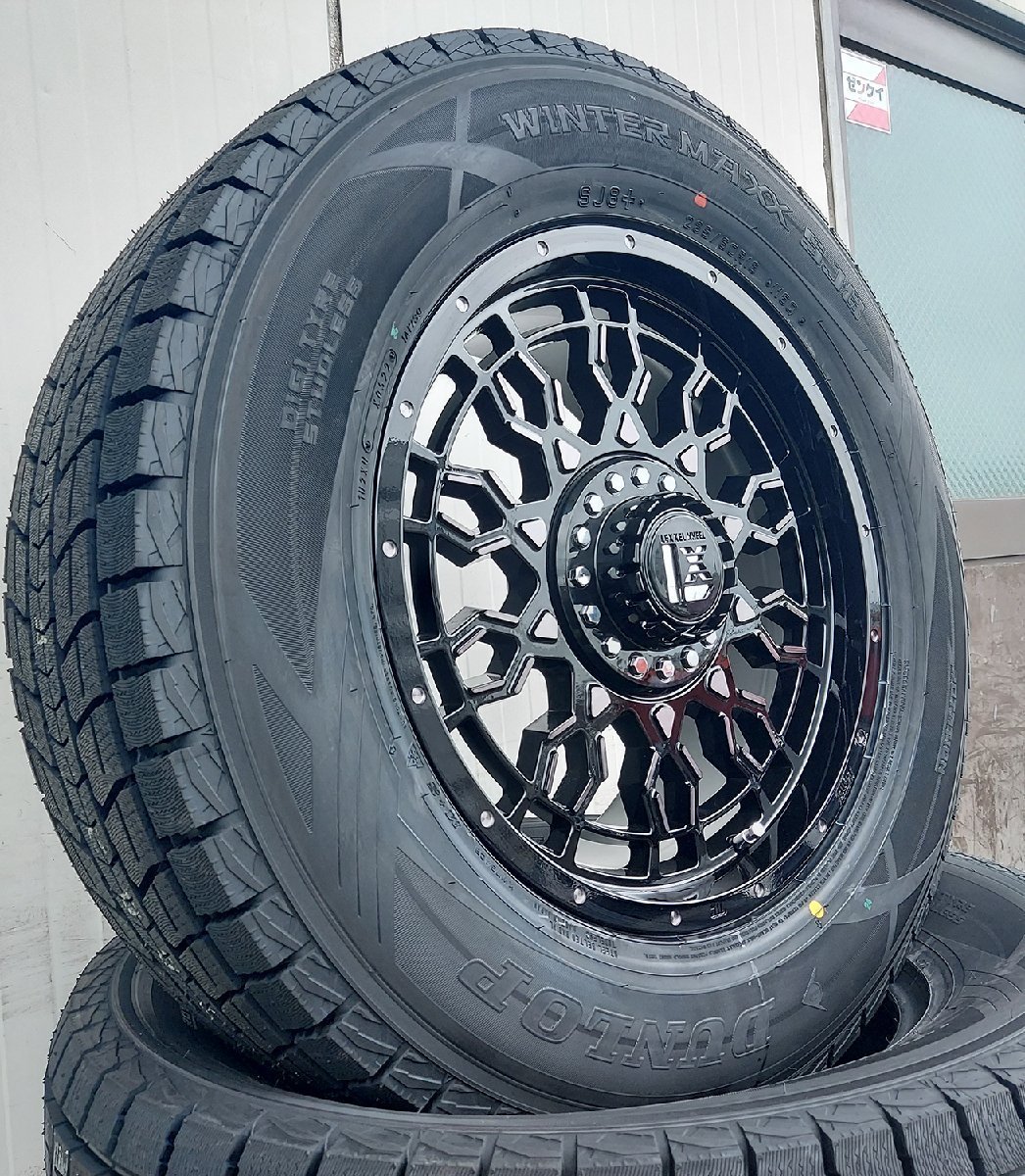 国産スタッドレス LEXXEL PreDator ハリアー CX8 エクストレイル ダンロップ winter MAXX SJ8+ 235/55R18_画像1