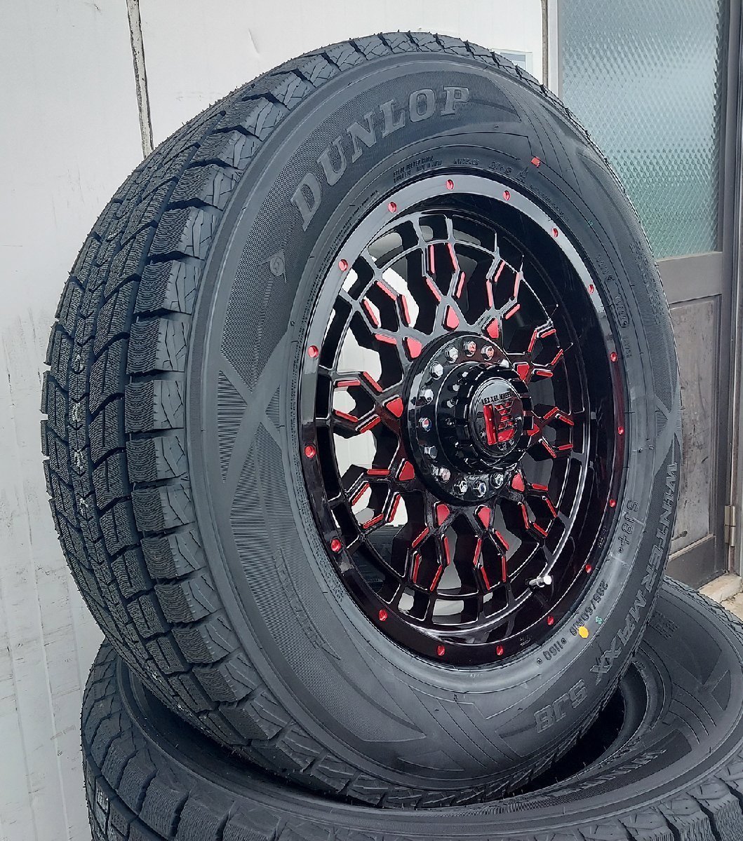 国産スタッドレス LEXXEL PreDator プラド ハイラックス FJ パジェロ ダンロップ winter MAXX SJ8+ 265/70R17 265/65R17 275/65R17_画像6