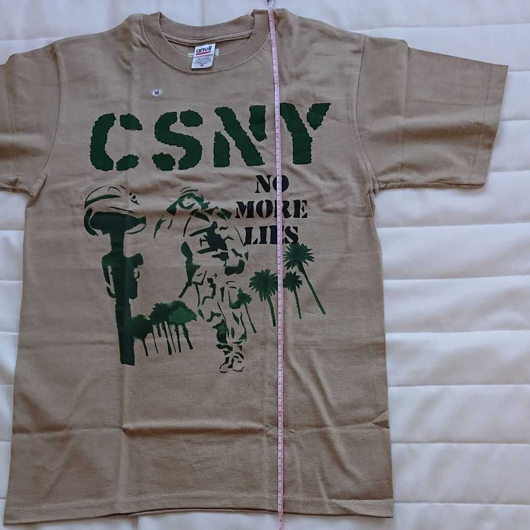 クロスビー・スティルス・ナッシュ＆ヤング バンドTシャツ anvil ニールヤング CSN&Y 新品未使用