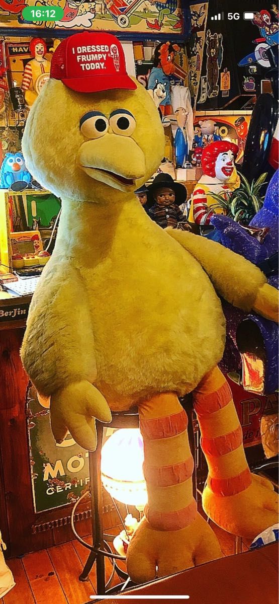 セサミストリート BIG bird 特大ぬいぐるみ BIGぬいぐるみ-