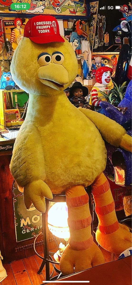 セサミストリート　BIG bird 特大ぬいぐるみ！ BIGぬいぐるみ