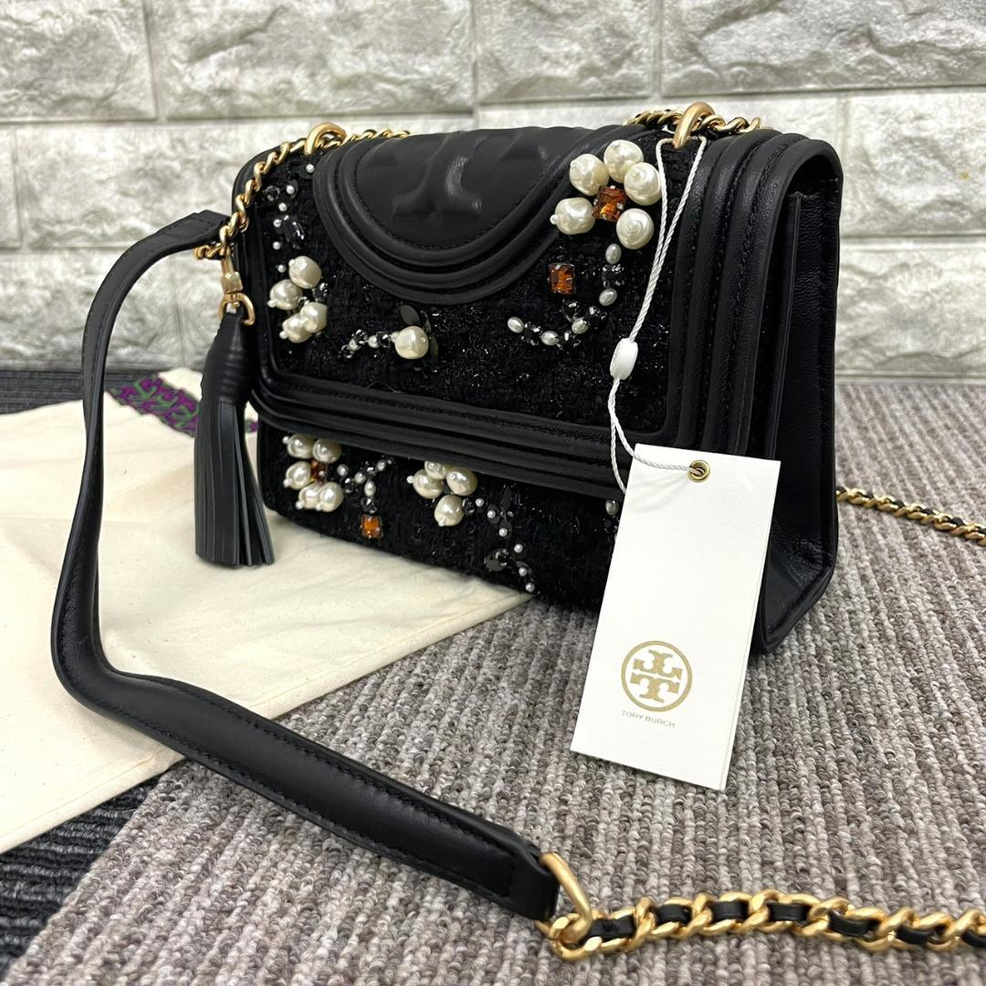 SEAL限定商品】 未使用品 TORYBURCH ビジュー チェーン ショルダー