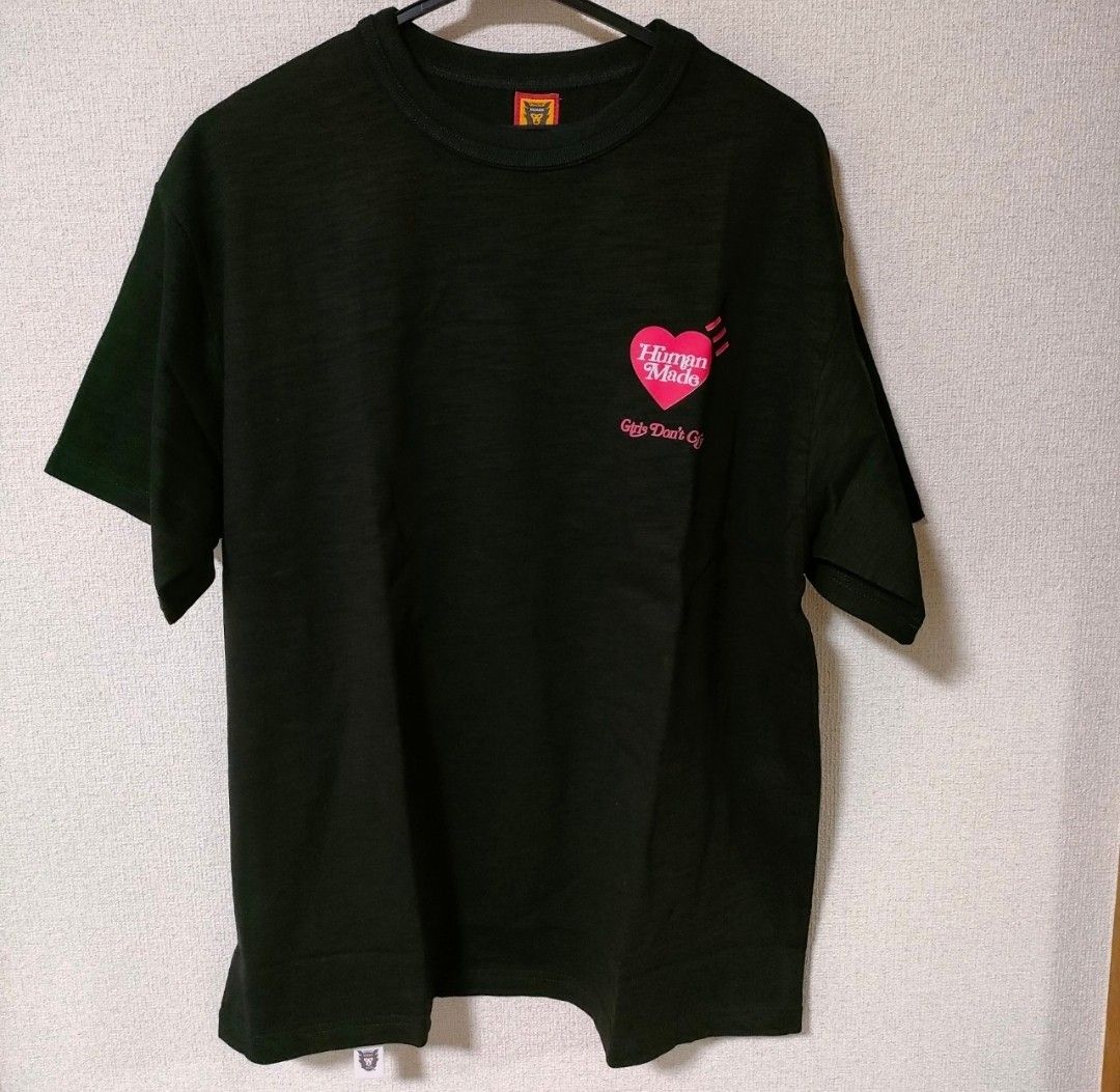 ヒューマンメイド ガールズドントクライ コラボ Tシャツ ブラック L 限定品