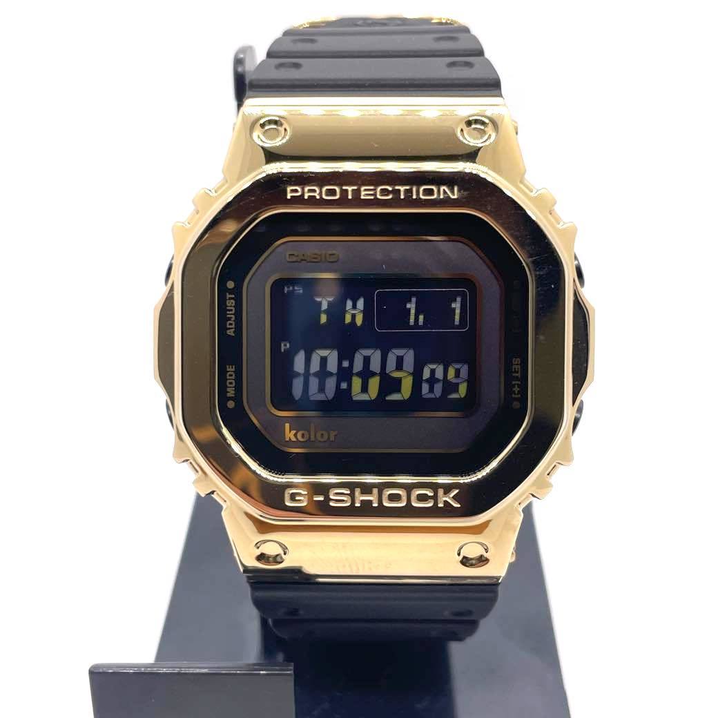 最新作の CASIO コラボ 35周年記念モデル カラー kolor by GMW-B5000KL
