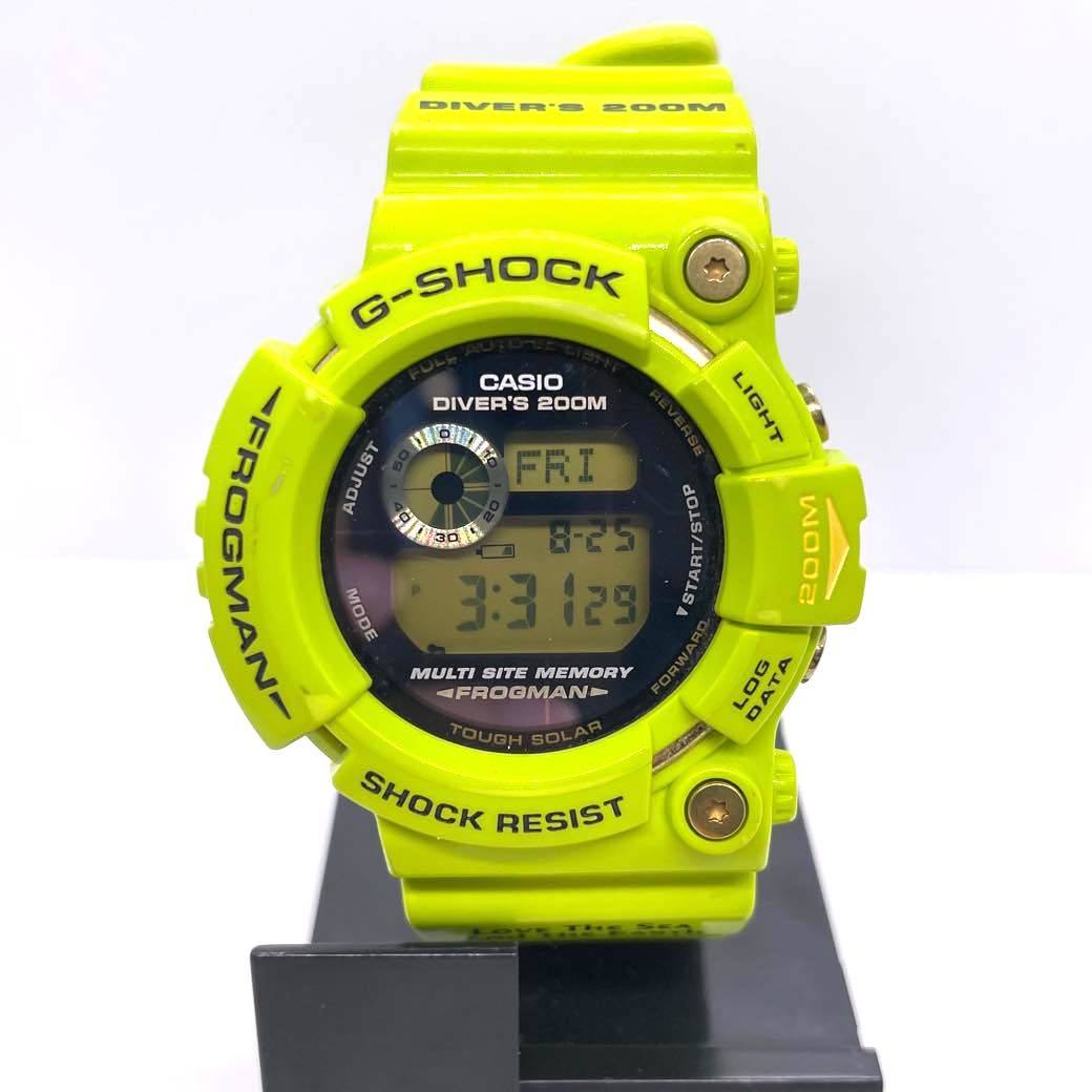 特別価格 Gショック カシオ CASIO フロッグマン FROGMAN GW-200F-3JR G