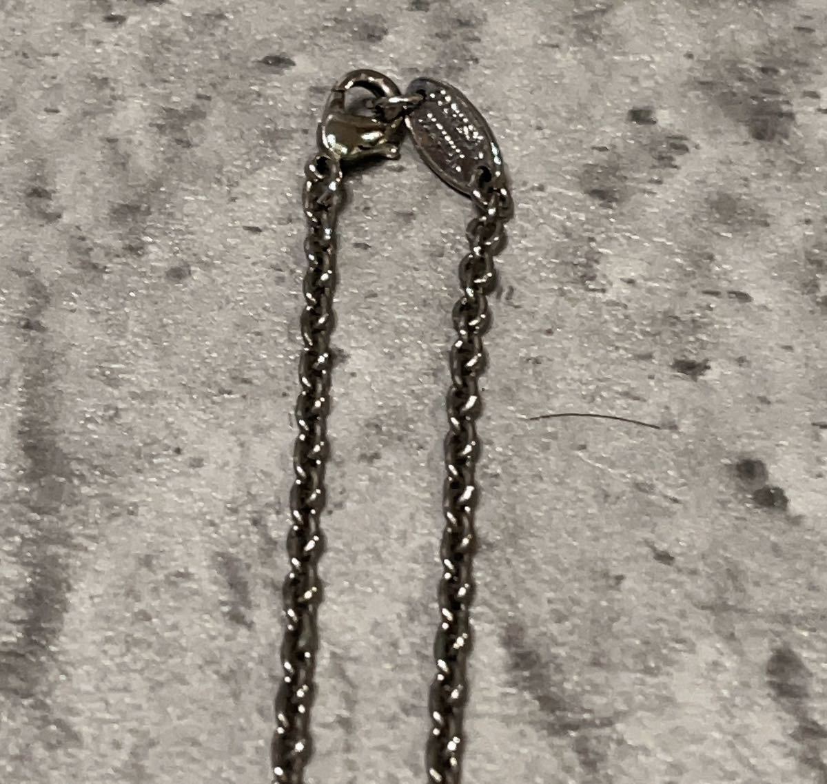 希少 美品 Vivienne Westwood ハート シルバー ネックレス 希少 美品 Vivienne Westwood ハート シルバー ネックレス
