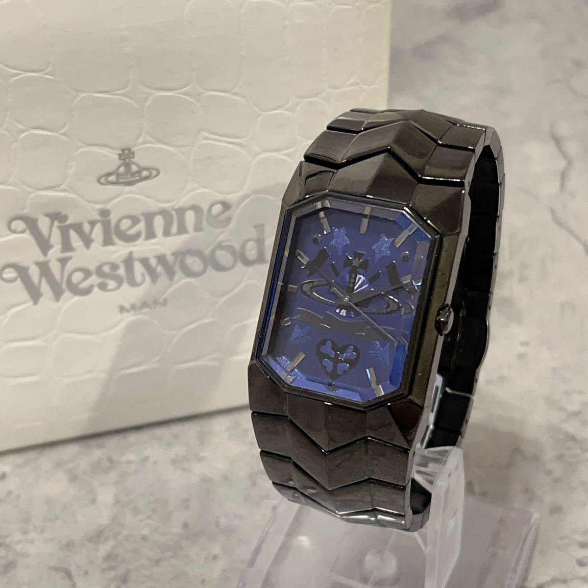 Редкие красивые товары Vivienne Westwood Octagon Watch Watch VW 5384 Vivienn Westwood Operation