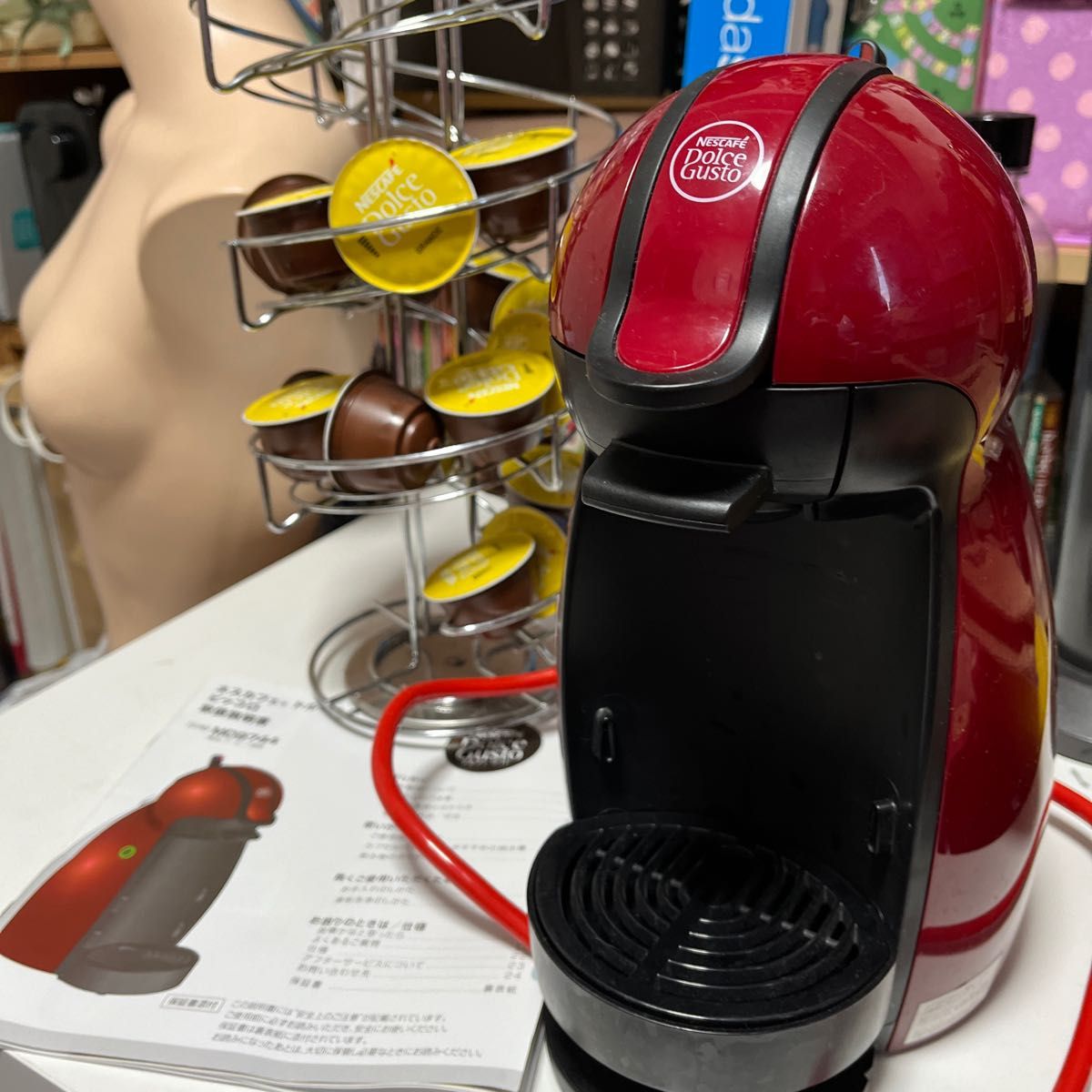 NESCAFE MD9744-PR RED 値段交渉有 - コーヒーメーカー