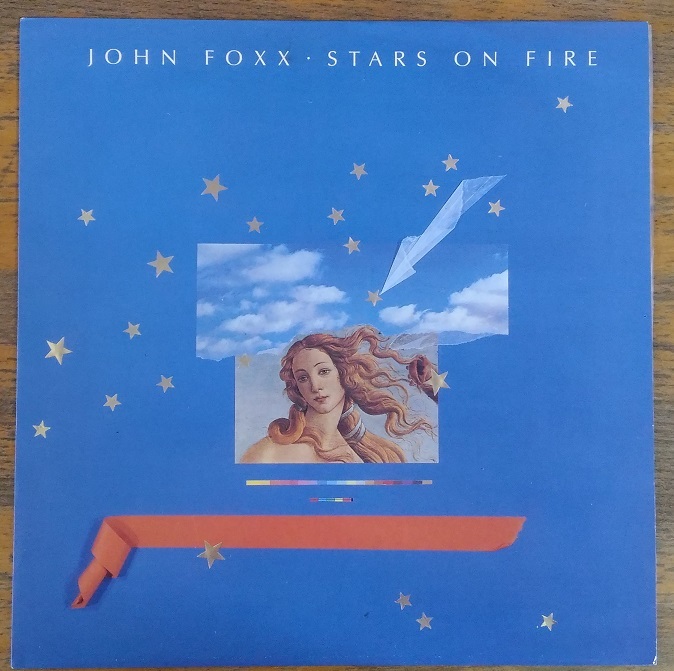 12インチ・シングル　ジョン・フォックス　JOHN FOXX / STARS ON FIRE 220904_画像1