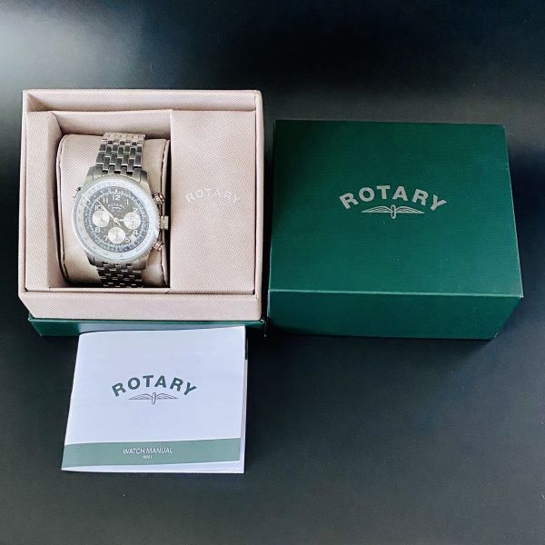 【高級時計 ロータリー】ROTARY クロノグラフ メンズ レディース アナログ 腕時計 スイス イギリス_画像10