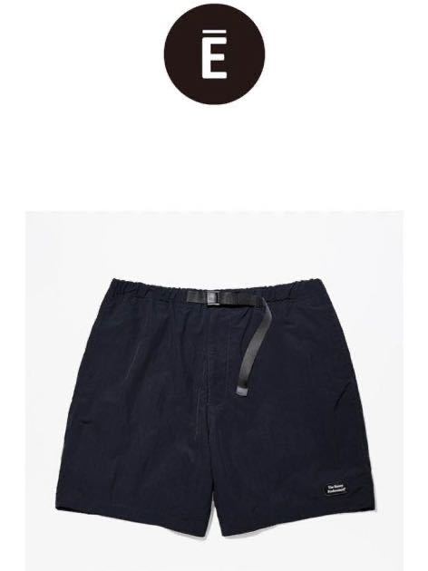 M ENNOY NYLON EASY SHORTS ショーツ 黒 エンノイ-